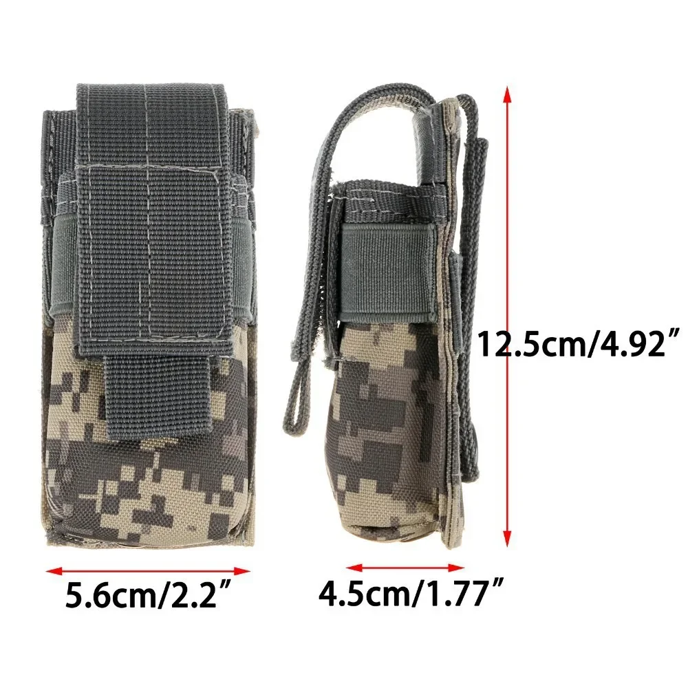 Tactical Molle Flashlight Pouc - огляд і ціна Edc Carry Knife