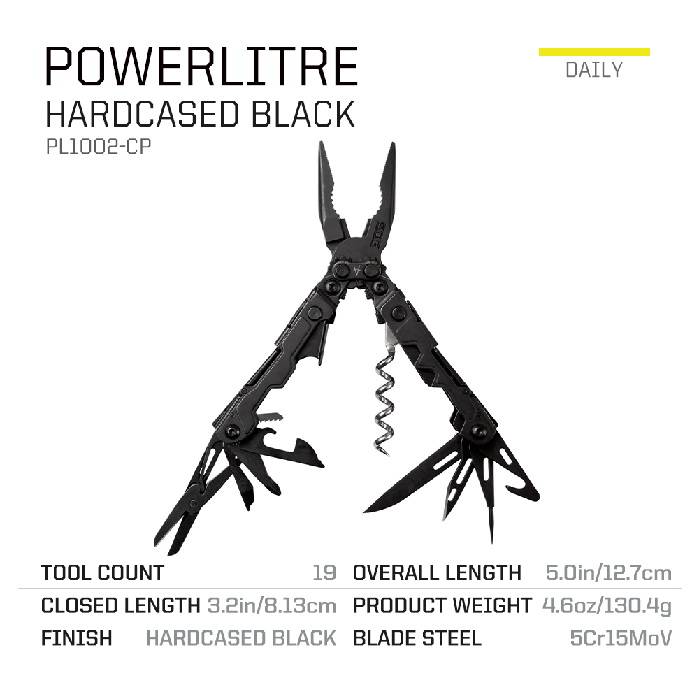 SOG PowerLitre 19 Functions Co - огляд і ціна Edc Carry Knife