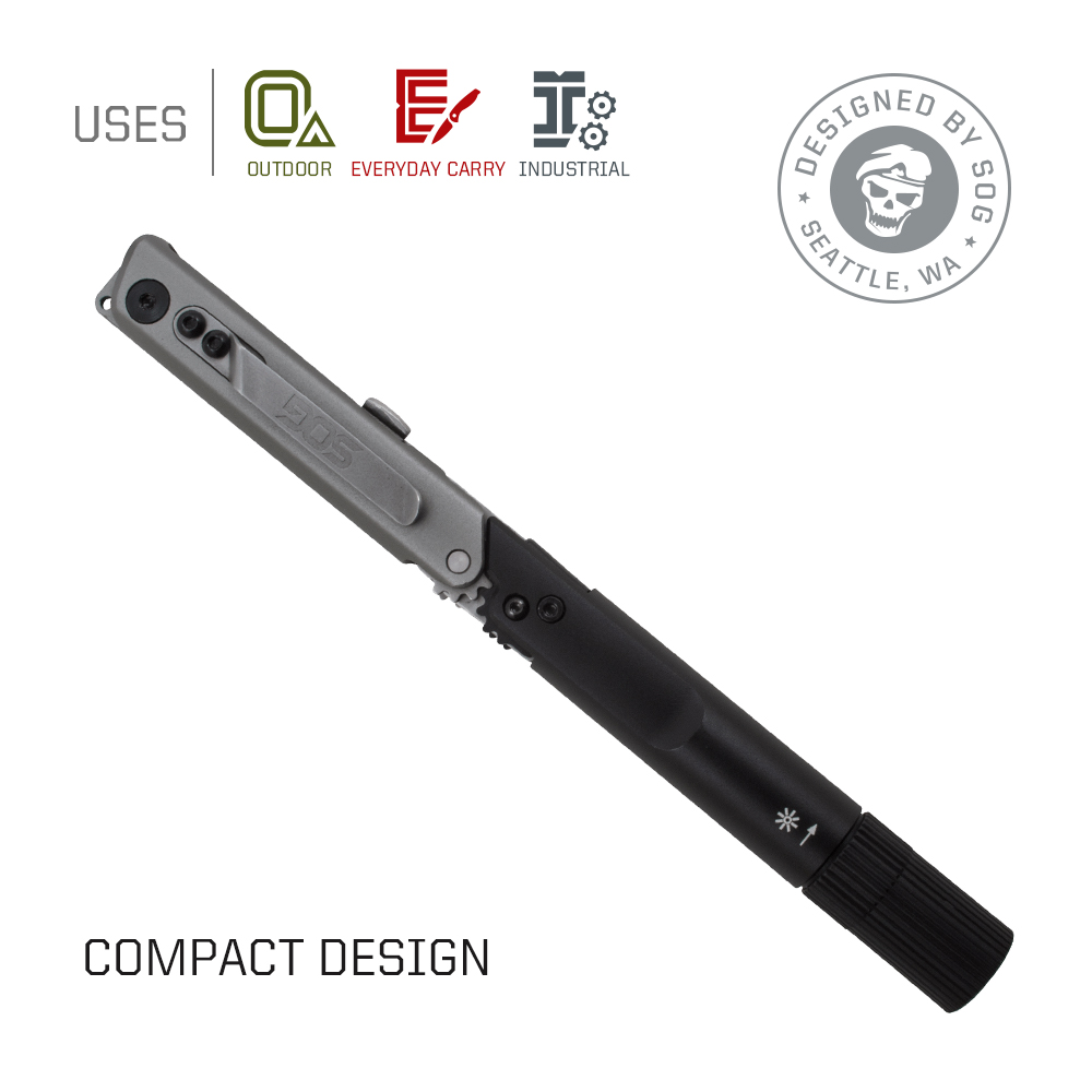 SOG BATON Q2 4 in 1 Multi-Tool - огляд і ціна Edc Carry Knife